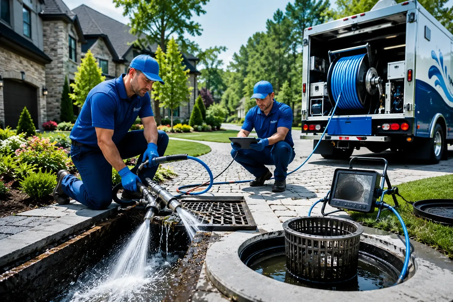 Local outdoor drain cleaning professionals in Battletown, KY