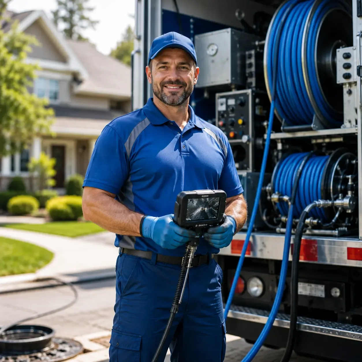 Local outdoor drain cleaning specialists in Battletown, KY